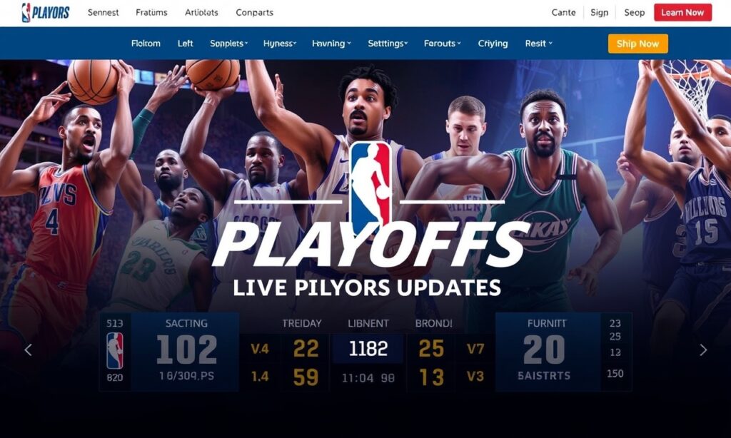 NBA季後賽即時比分更新- 網羅全場精彩細節